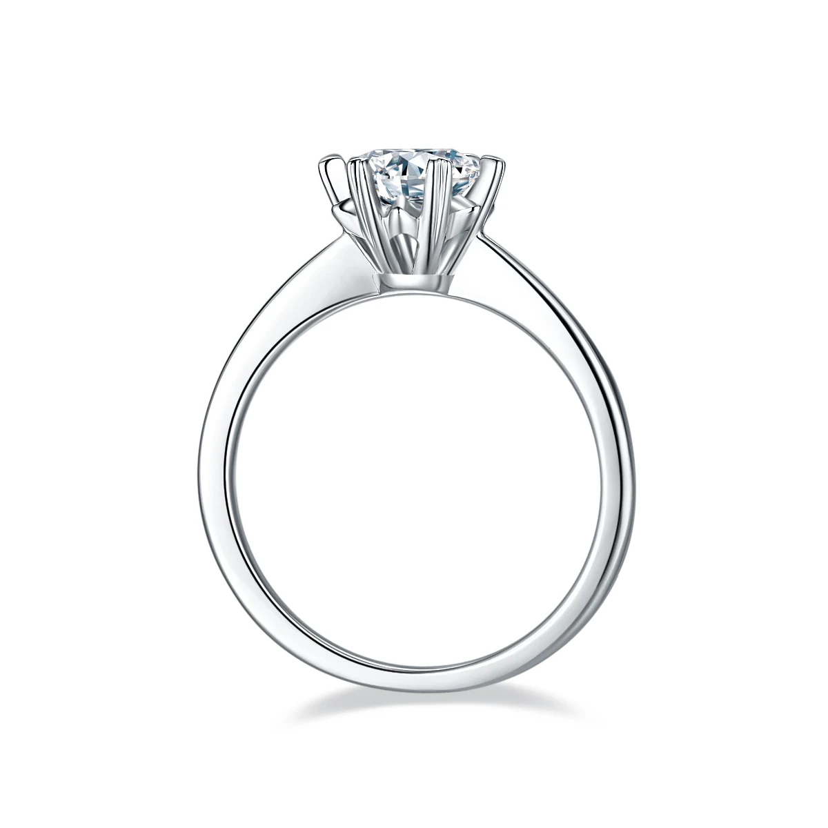 Snowflake Lab-Grown Diamond Ring — 1 ct — product view 3