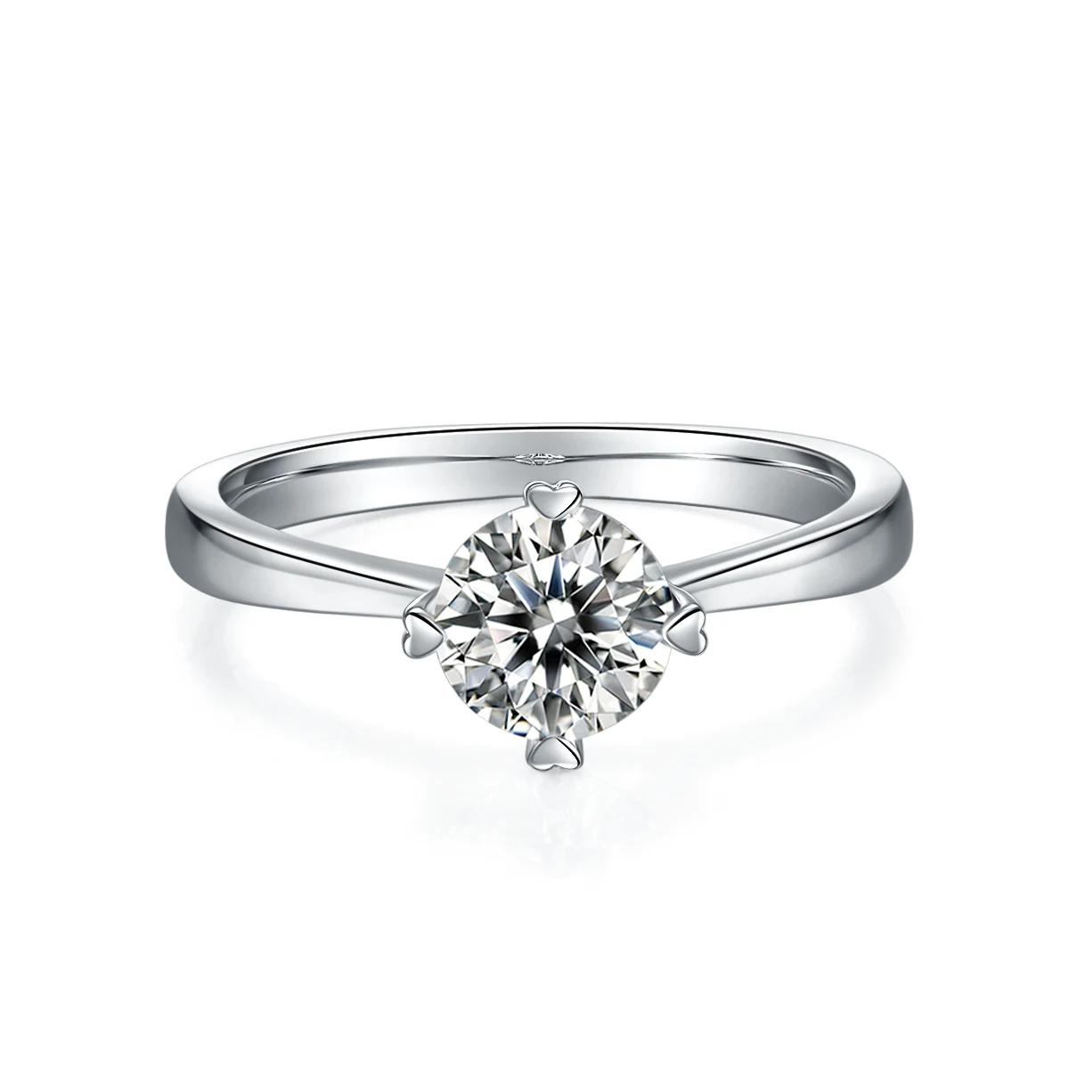 Four-Prong Lab-Grown Diamond Ring — 1 ct — product view 2