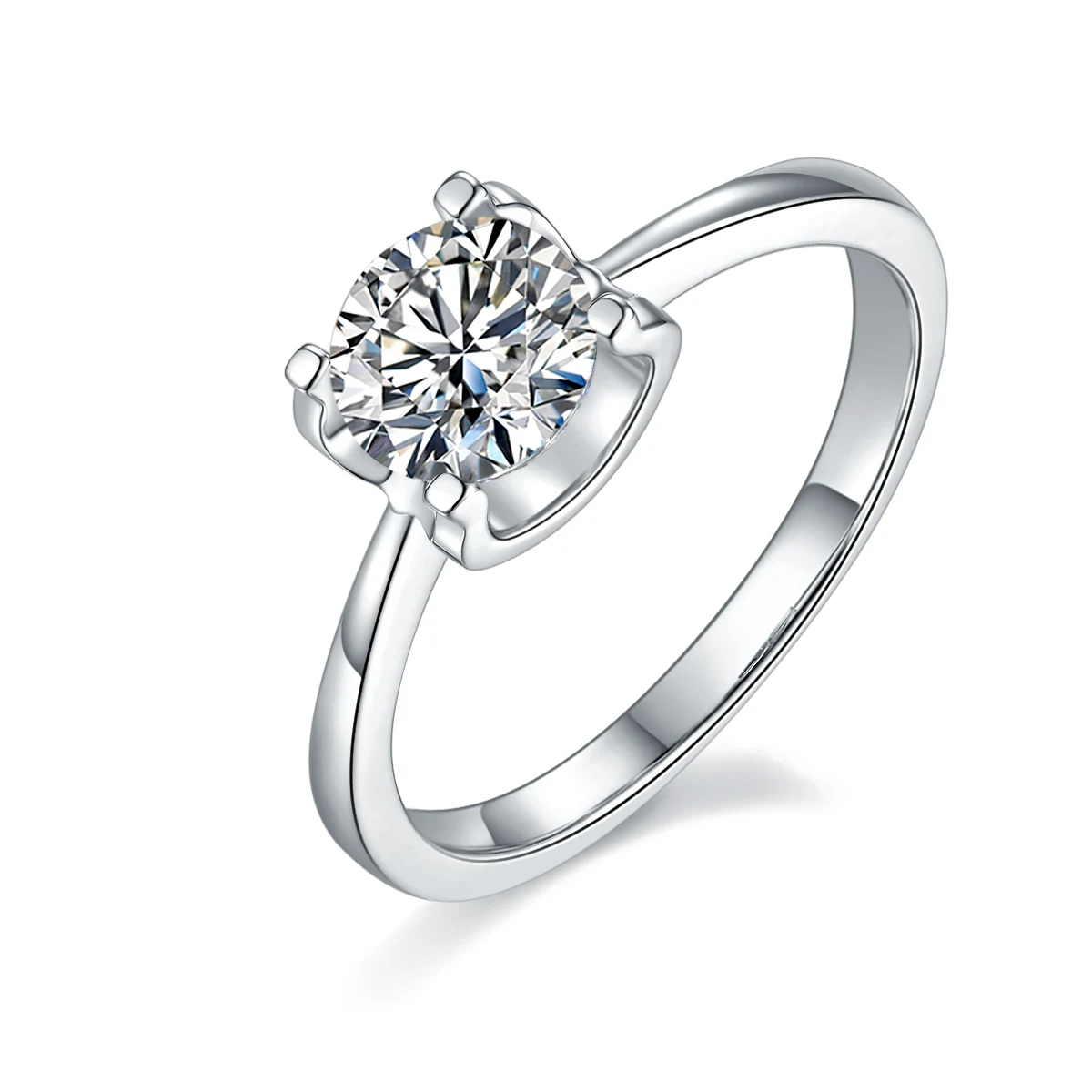 Tulip Lab-Grown Diamond Ring — 1 ct — product view 1