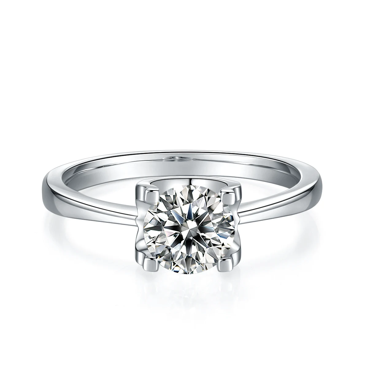 Tulip Lab-Grown Diamond Ring — 1 ct — product view 2