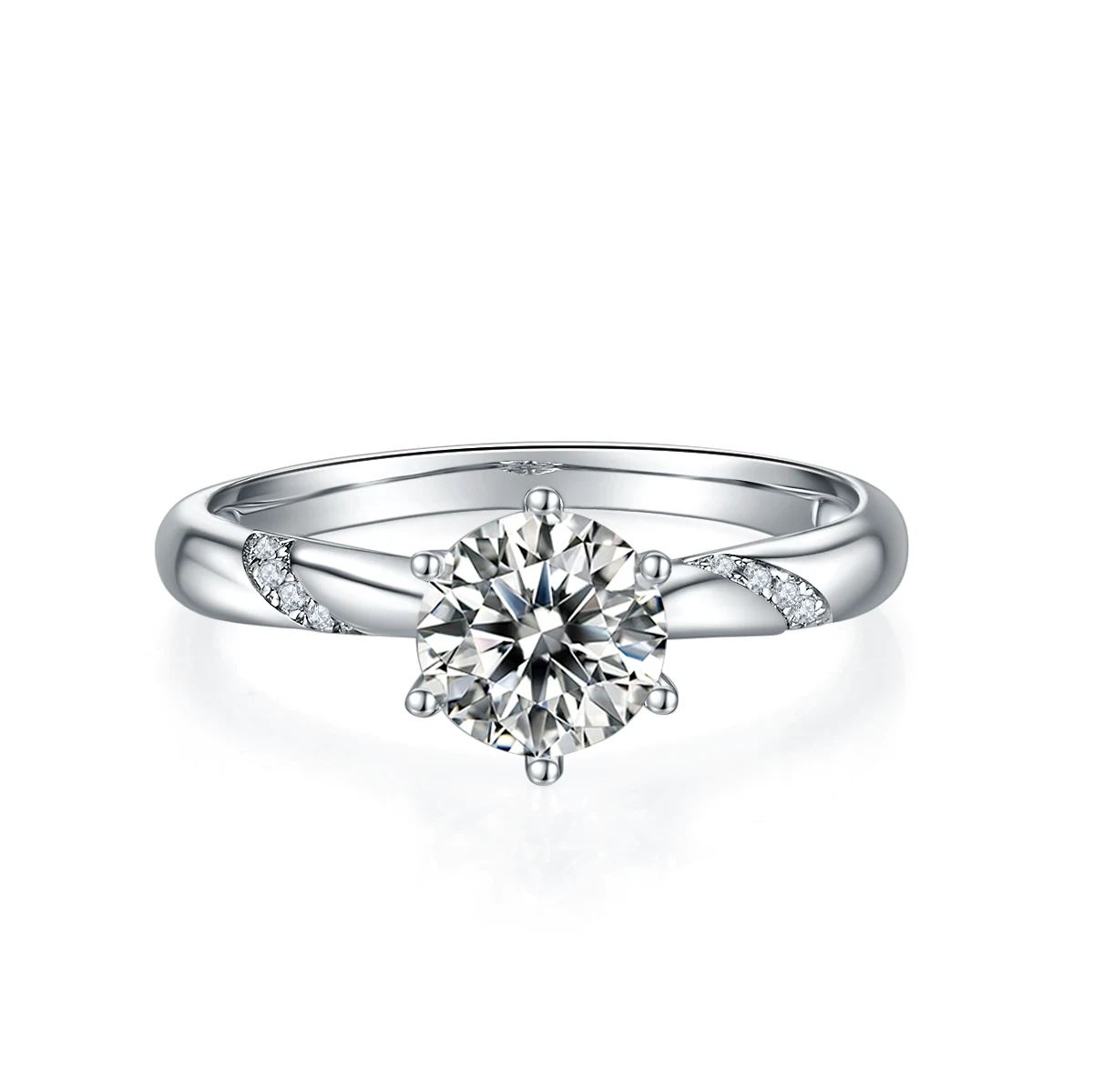 Radiance Accent Lab-Grown Diamond Ring — 1 ct — product view 2