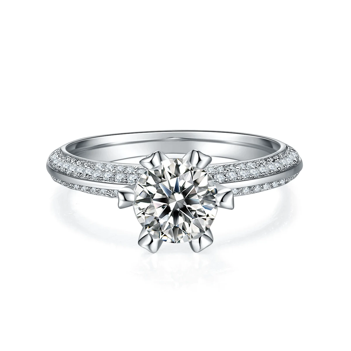 Half-Light Lab-Grown Diamond Ring — 1 ct — product view 2