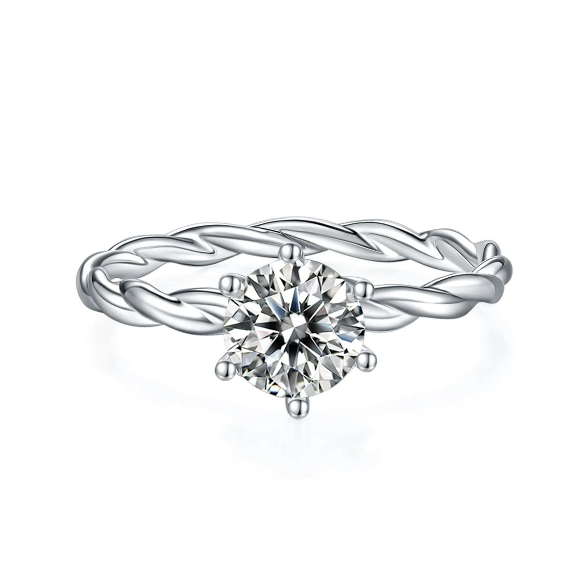 Vine Lab-Grown Diamond Ring — 1 ct — product view 2