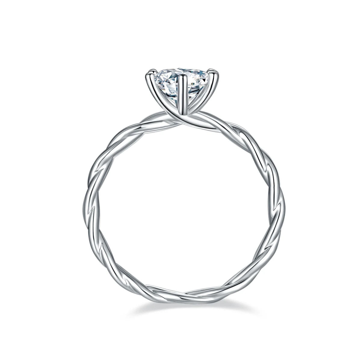 Vine Lab-Grown Diamond Ring — 1 ct — product view 3