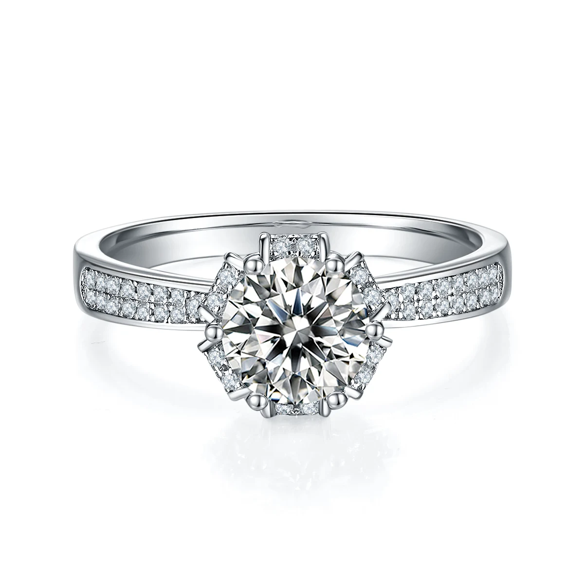 Wishing Well Lab-Grown Diamond Ring — 1 ct — product view 2