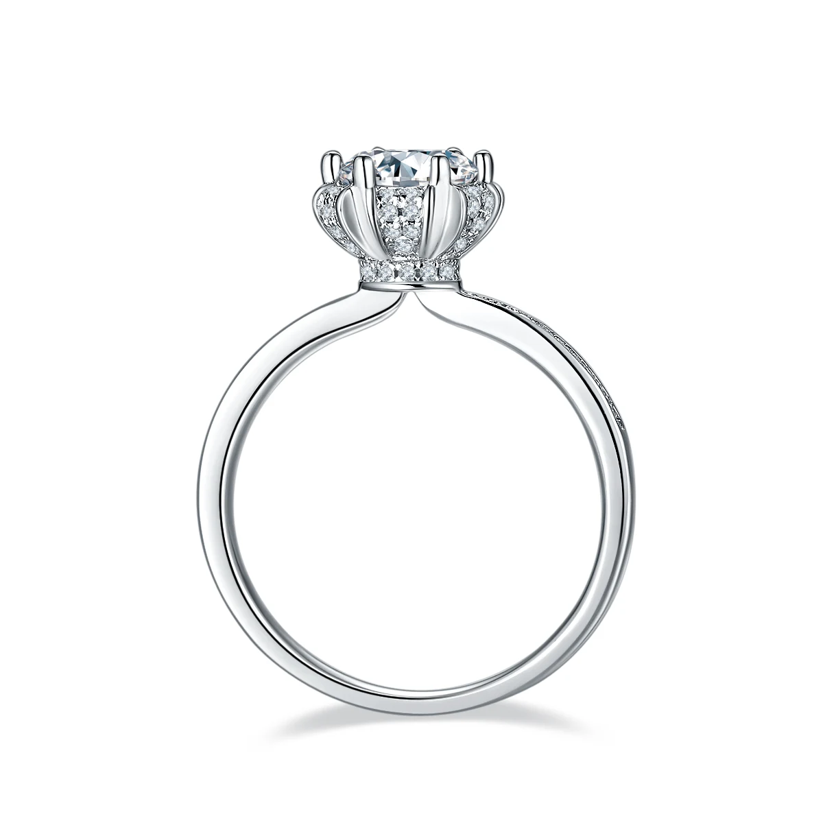 Wishing Well Lab-Grown Diamond Ring — 1 ct — product view 3