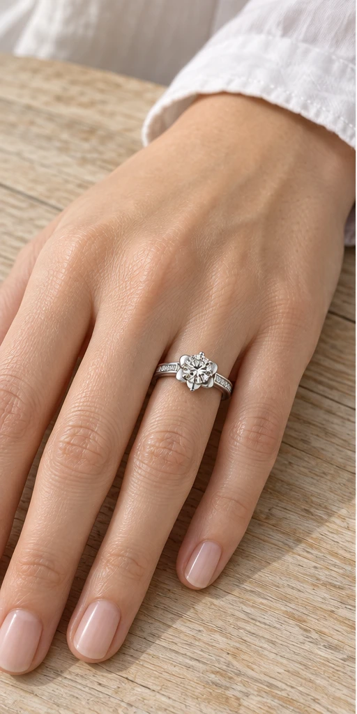 Grace Lab-Grown Diamond Ring — 1 ct styling