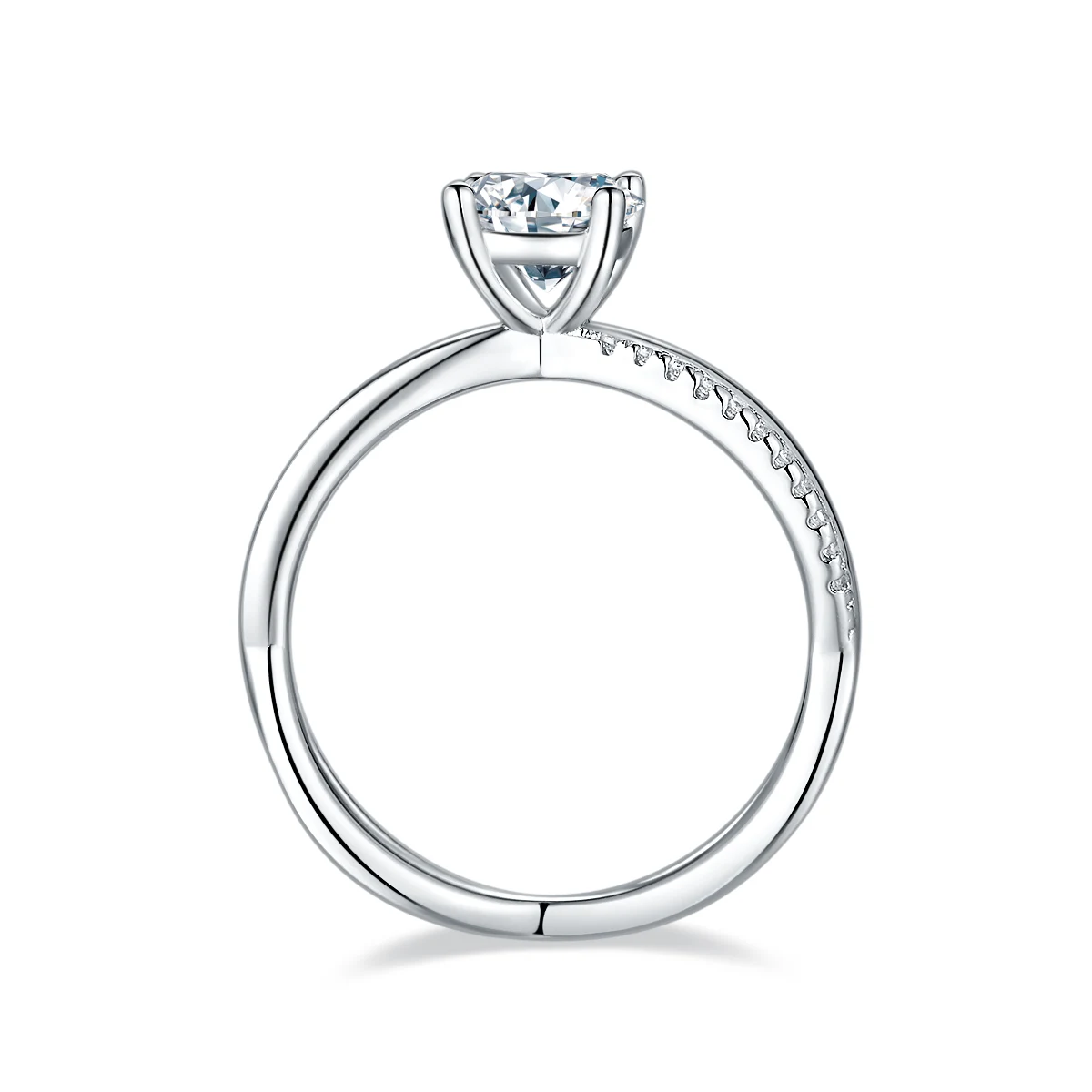 Duet Lab-Grown Diamond Ring — 1 ct — product view 3
