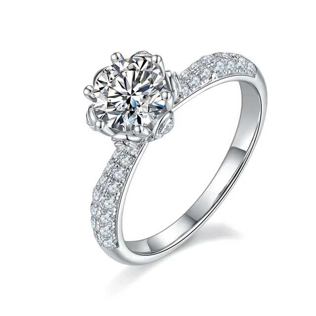 Flora Lab-Grown Diamond Ring — 1 ct