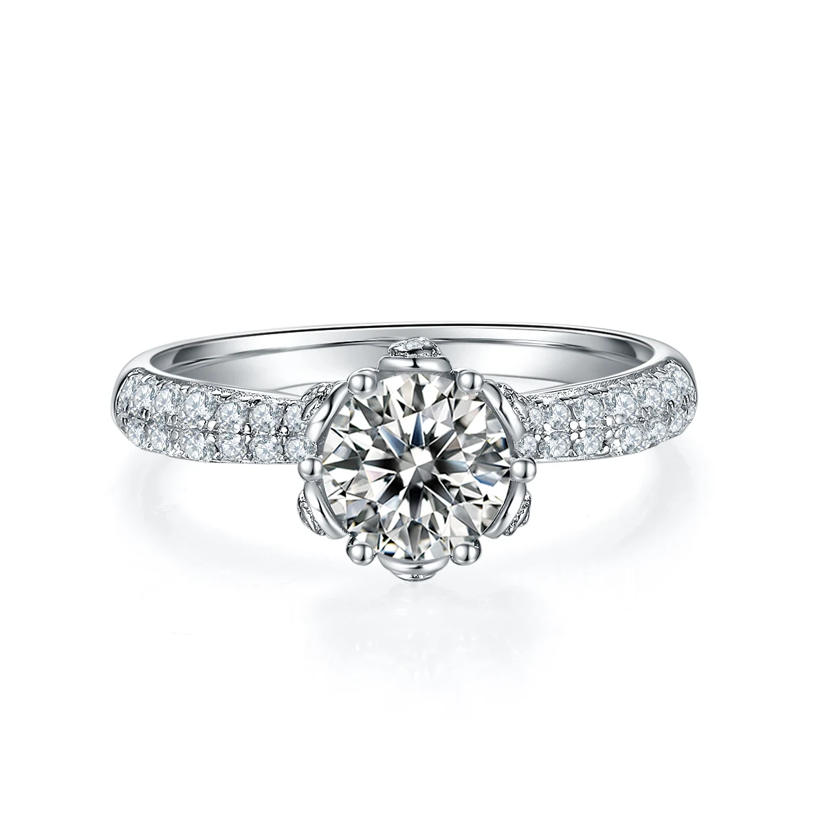 Flora Lab-Grown Diamond Ring — 1 ct — product view 2