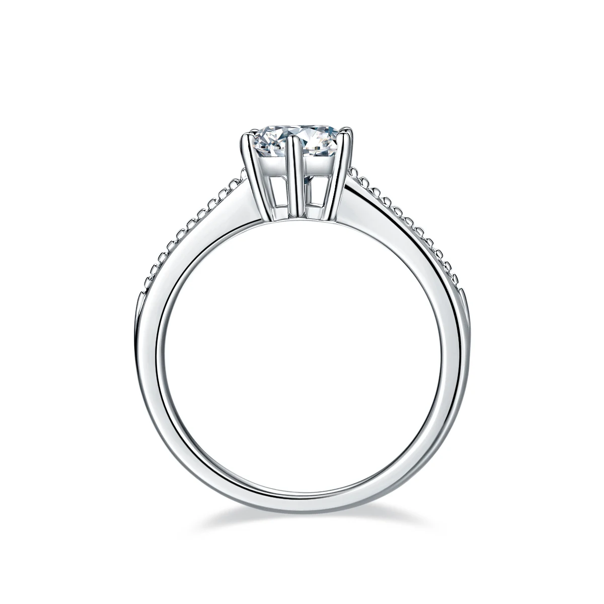 Promise Lab-Grown Diamond Ring — 1 ct — product view 3