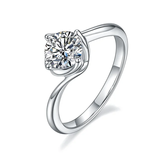 Bud Twist Lab-Grown Diamond Ring — 1 ct