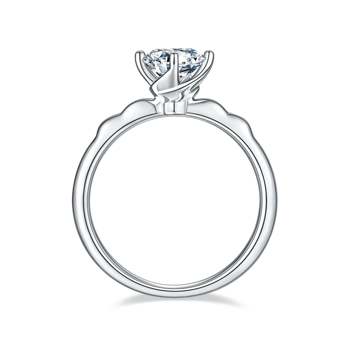 Windmill Lab-Grown Diamond Ring — 1 ct — product view 3