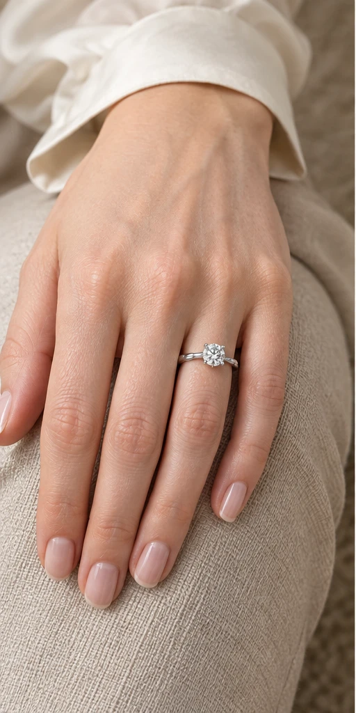 Windmill Lab-Grown Diamond Ring — 1 ct styling