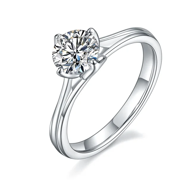 Lotus Lab-Grown Diamond Ring — 1 ct