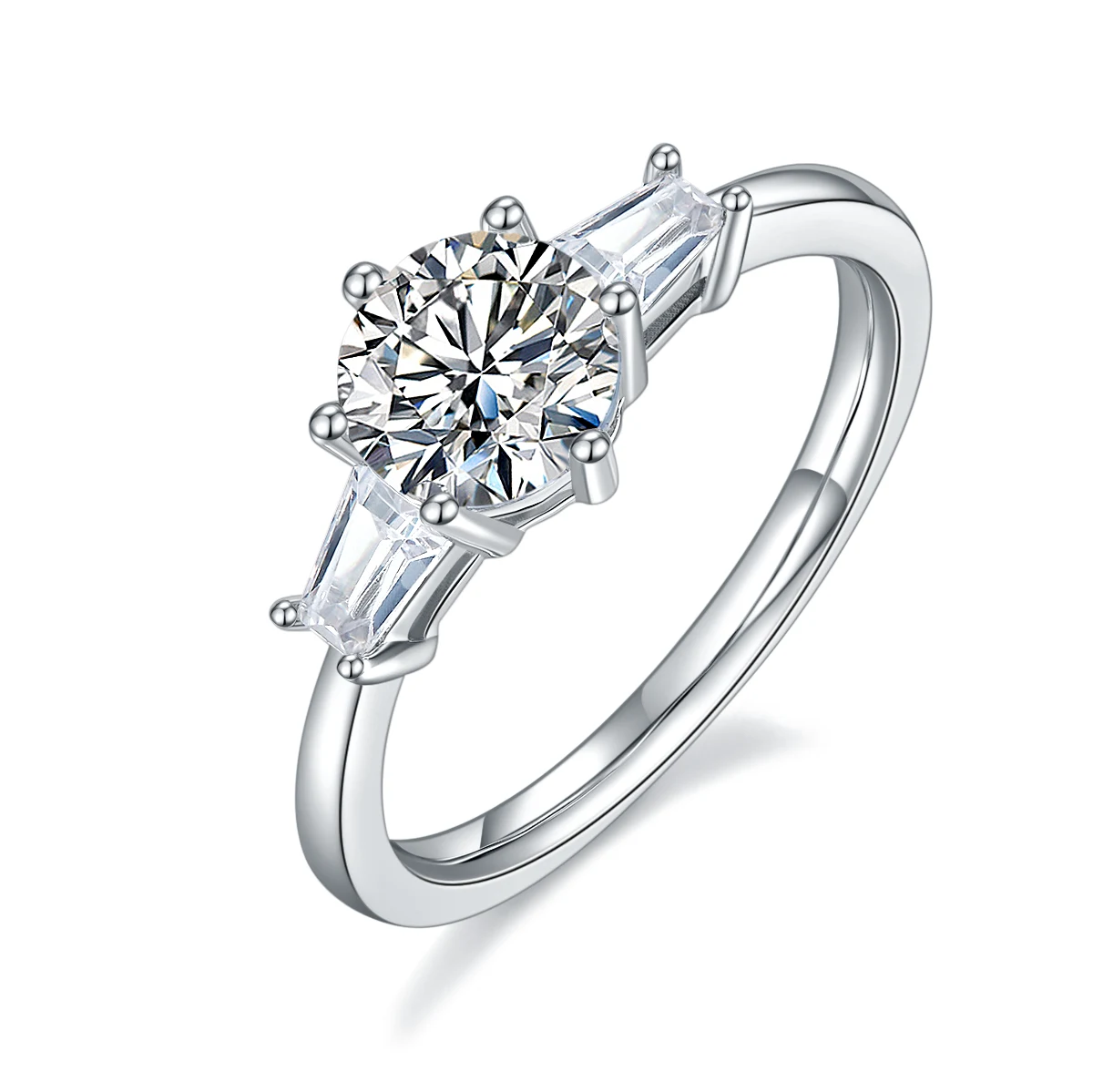 Contour Lab-Grown Diamond Ring — 1 ct — product view 1