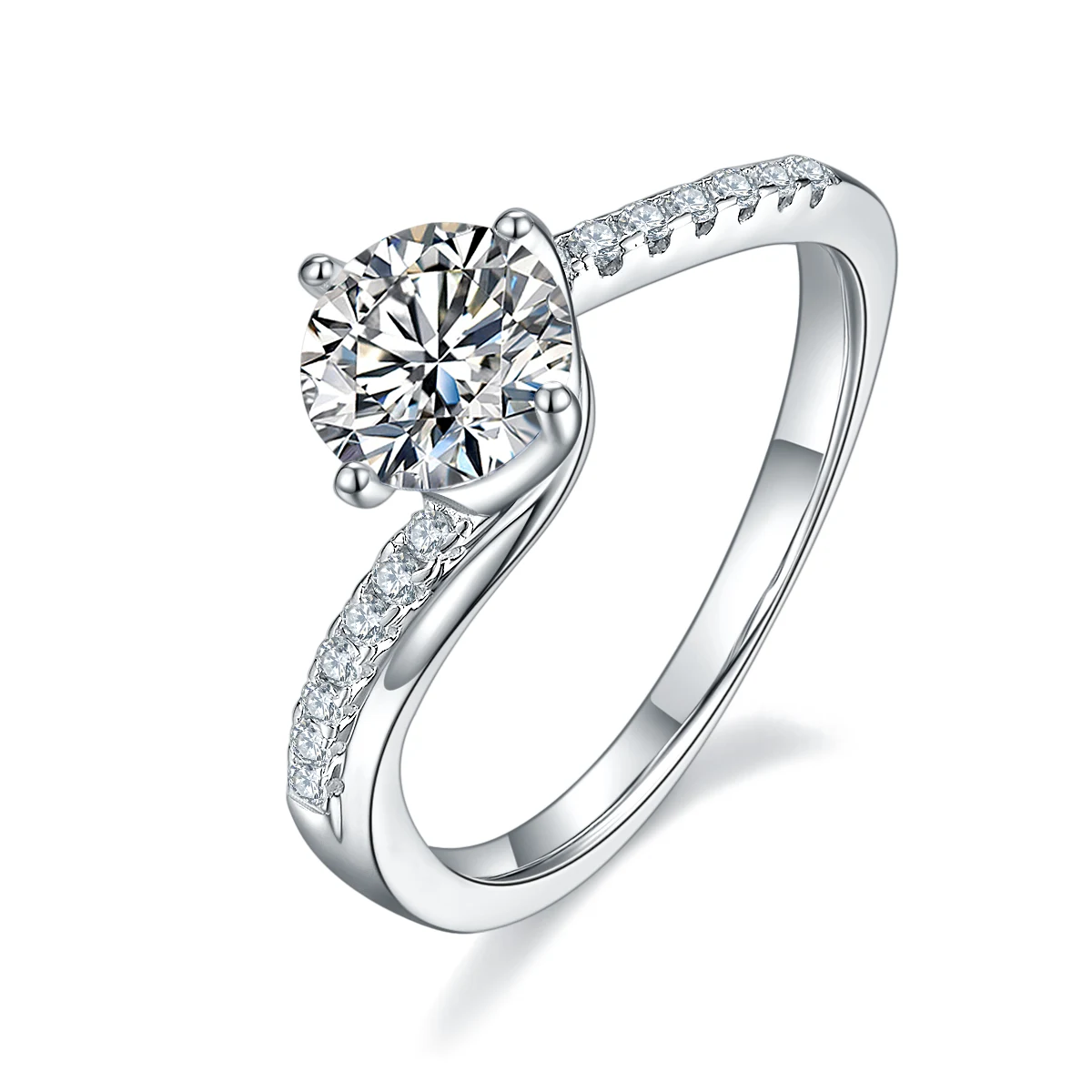 Embrace Lab-Grown Diamond Ring — 1 ct — product view 1
