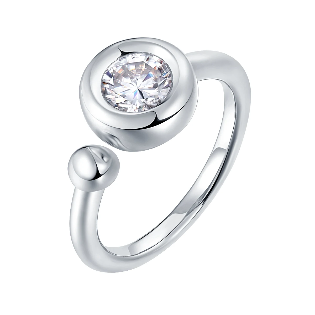 Bubble Lab-Grown Diamond Ring — 1 ct — product view 1