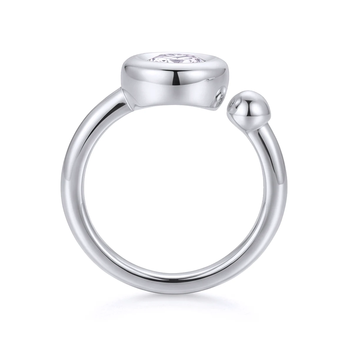 Bubble Lab-Grown Diamond Ring — 1 ct — product view 2