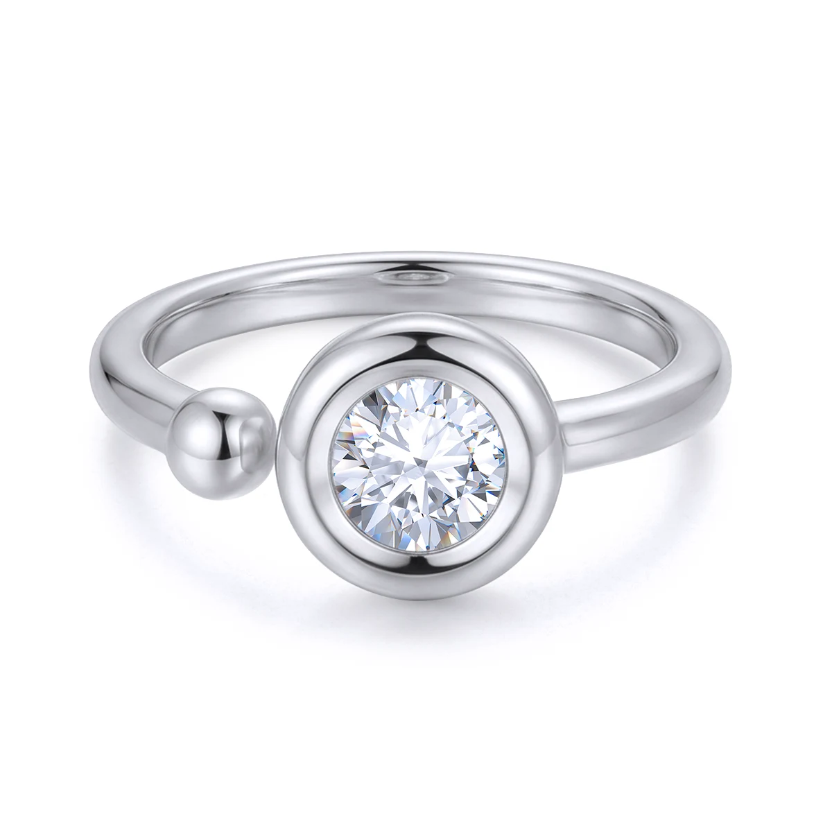 Bubble Lab-Grown Diamond Ring — 1 ct — product view 3