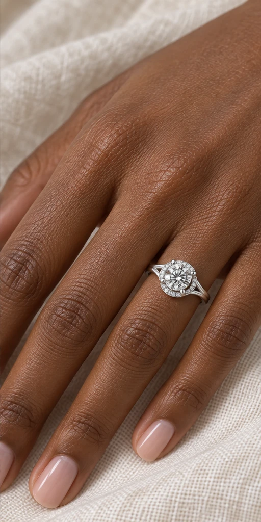 Devotion Lab-Grown Diamond Ring — 1 ct editorial styling