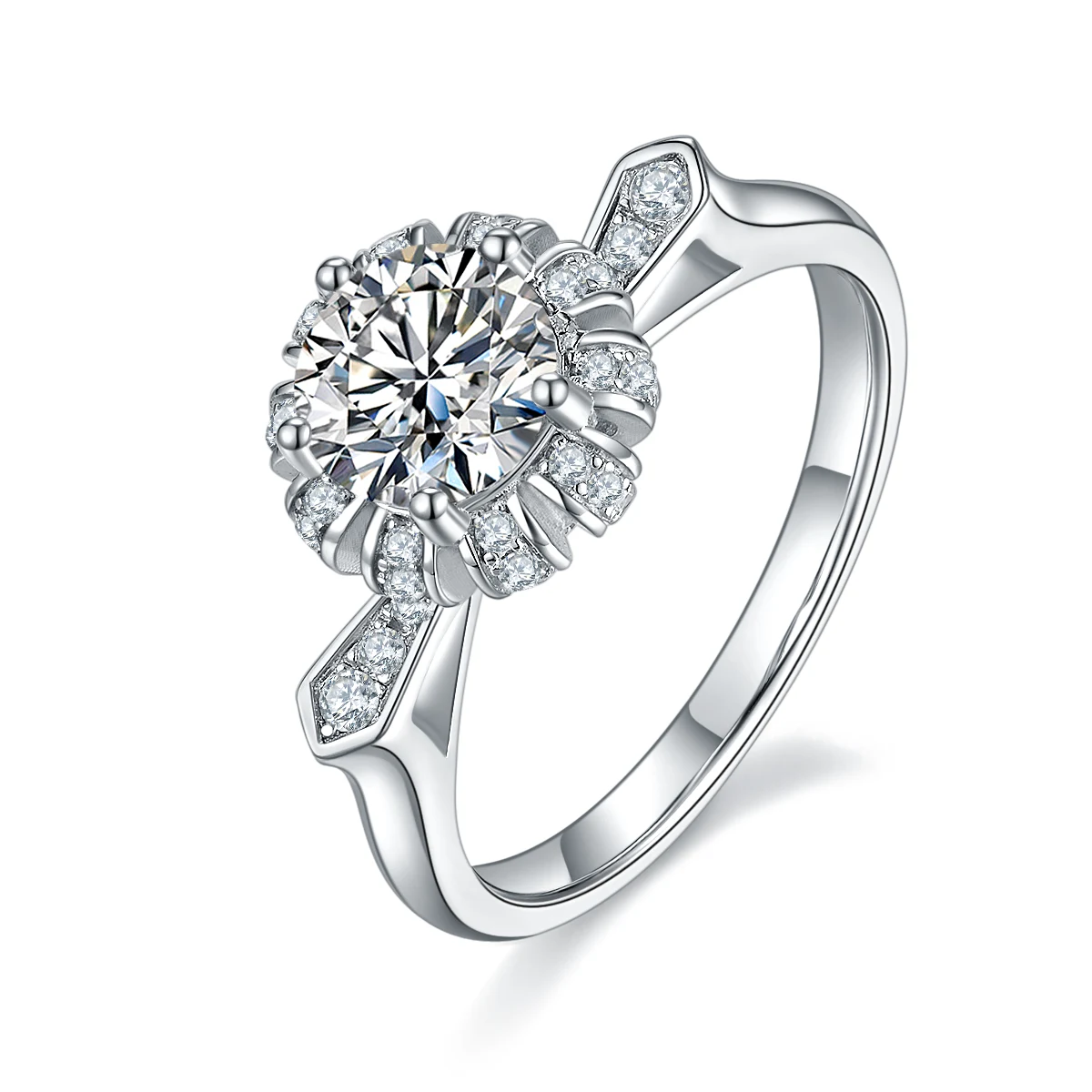 Signature Lab-Grown Diamond Ring — 1 ct — product view 1