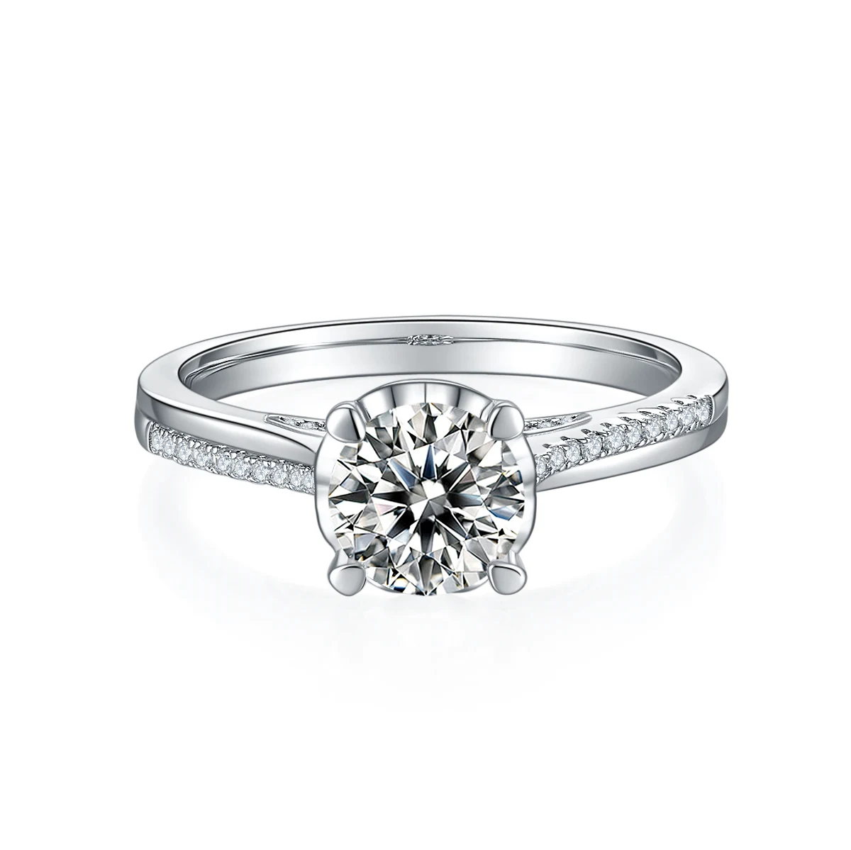 Mermaid Lab-Grown Diamond Ring — 1 ct — product view 2