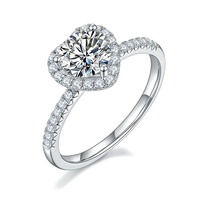 One Heart Lab-Grown Diamond Ring — 1 ct