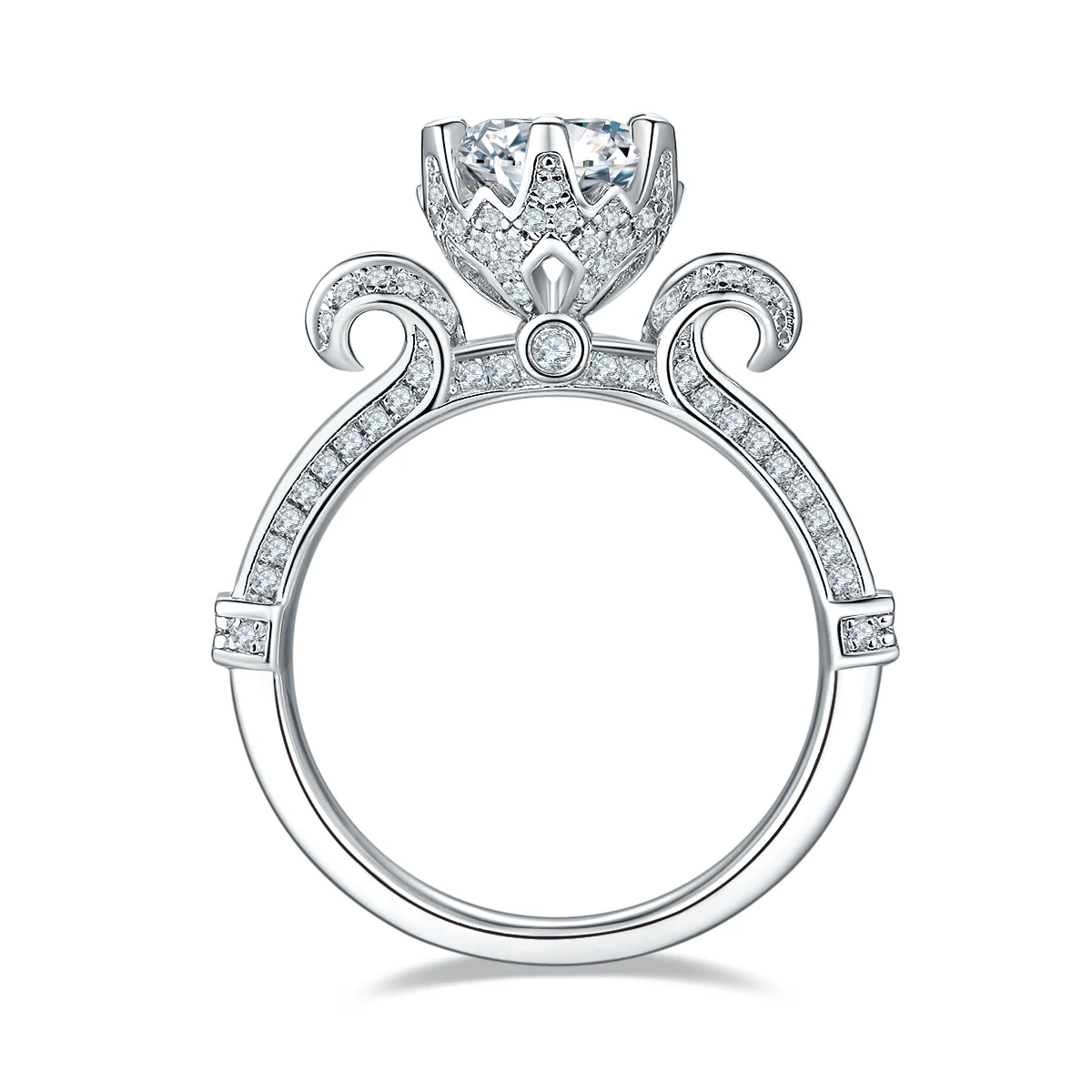 Swan Lake Lab-Grown Diamond Ring — 1 ct — product view 3