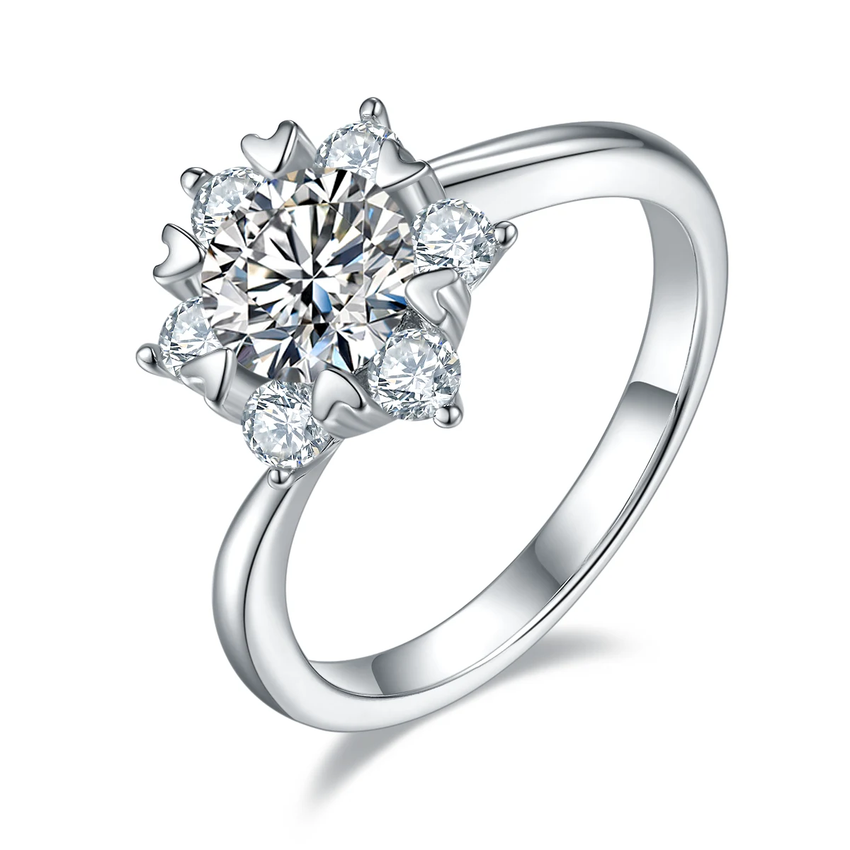 Starflower Lab-Grown Diamond Ring — 1 ct — product view 1