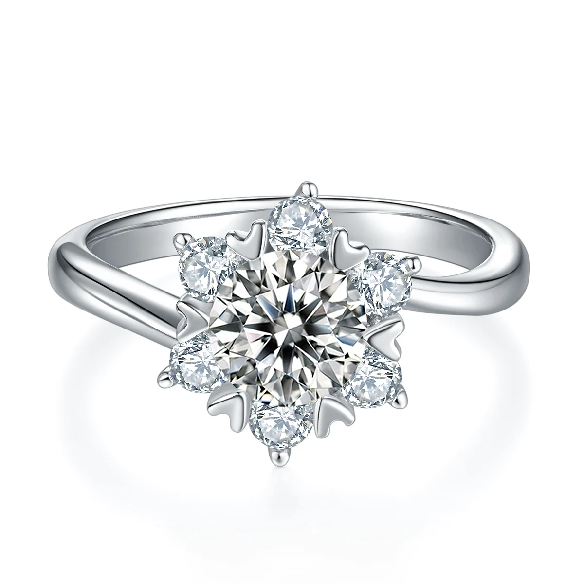 Starflower Lab-Grown Diamond Ring — 1 ct — product view 2