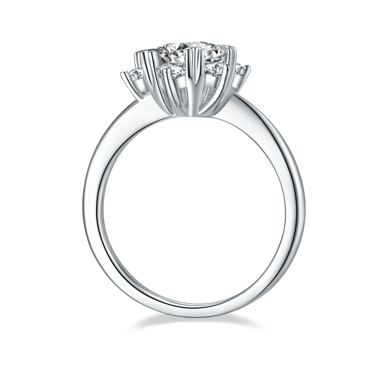 Starflower Lab-Grown Diamond Ring — 1 ct — product view 3