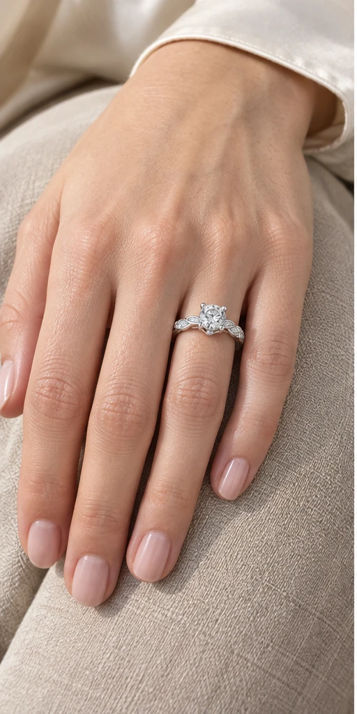Vow Lab-Grown Diamond Ring — 1 ct styling