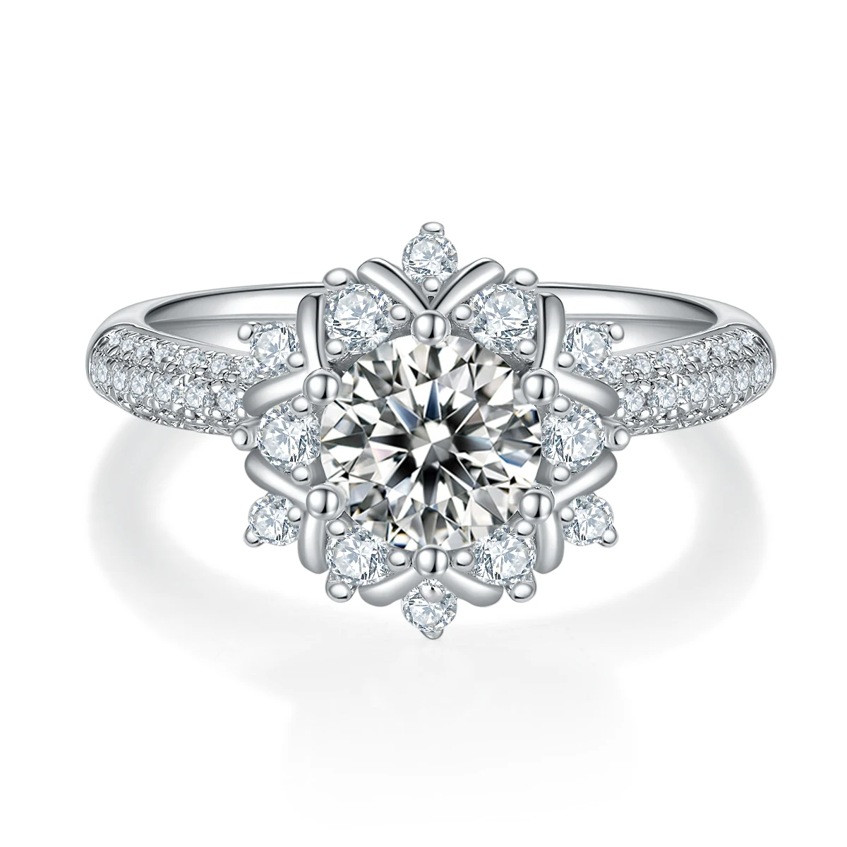 Blossom Lab-Grown Diamond Ring — 1 ct — product view 3
