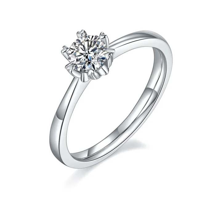 Snowflake Lab-Grown Diamond Ring — 0.5 ct