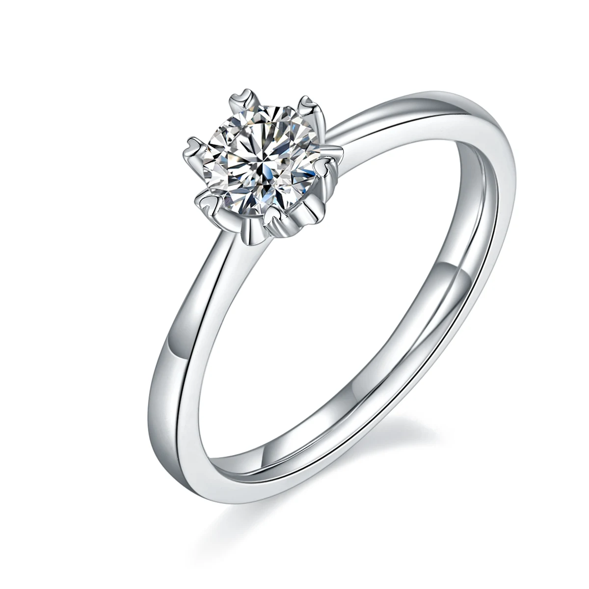 Snowflake Lab-Grown Diamond Ring — 0.5 ct — product view 1
