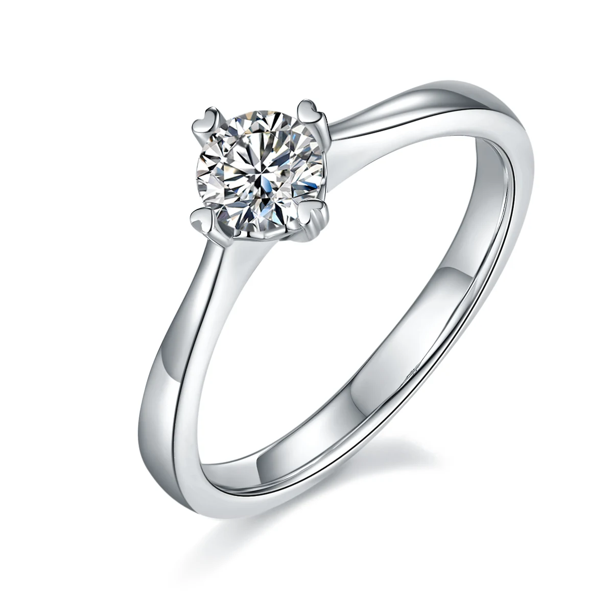 Four-Prong Lab-Grown Diamond Ring — 0.5 ct — product view 1