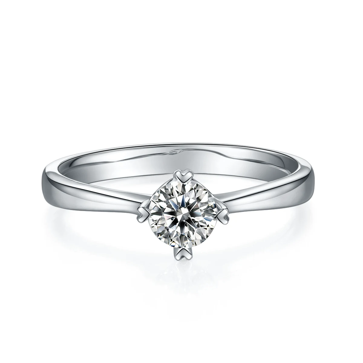 Four-Prong Lab-Grown Diamond Ring — 0.5 ct — product view 2