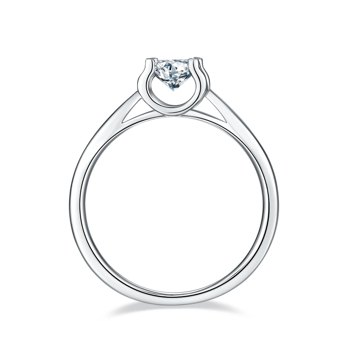 Tulip Lab-Grown Diamond Ring — 0.5 ct — product view 3