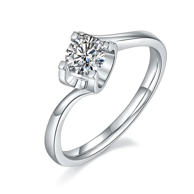 Tulip Twist Lab-Grown Diamond Ring — 0.5 ct