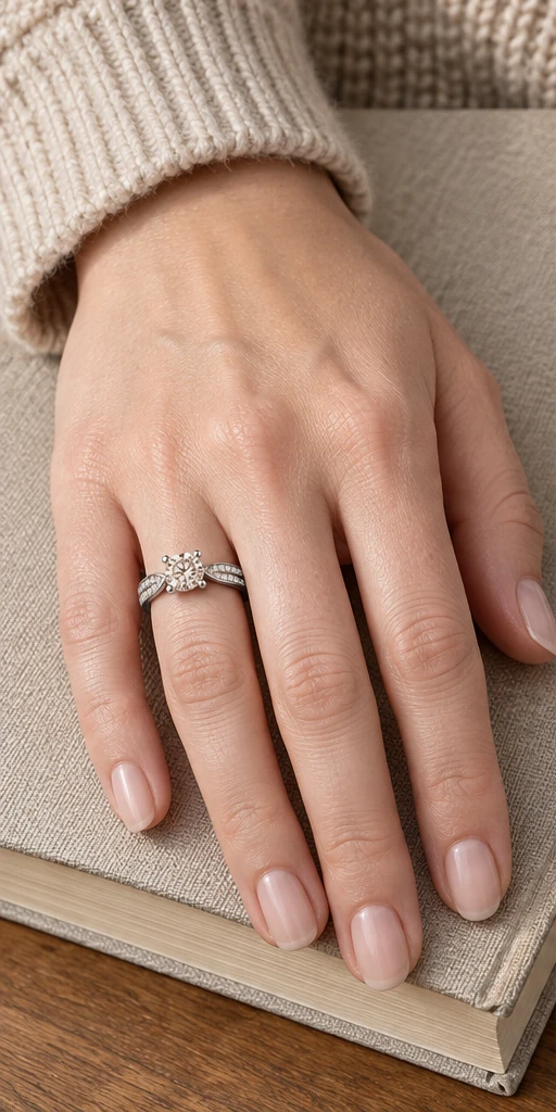 Starlight Lab-Grown Diamond Ring — 0.5 ct styling