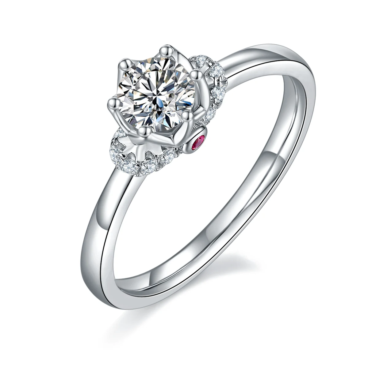 0.5 ct Coronation Diamond Ring — product view 1