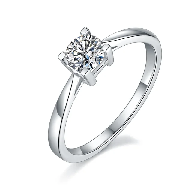 Letter Lab-Grown Diamond Ring — 0.5 ct