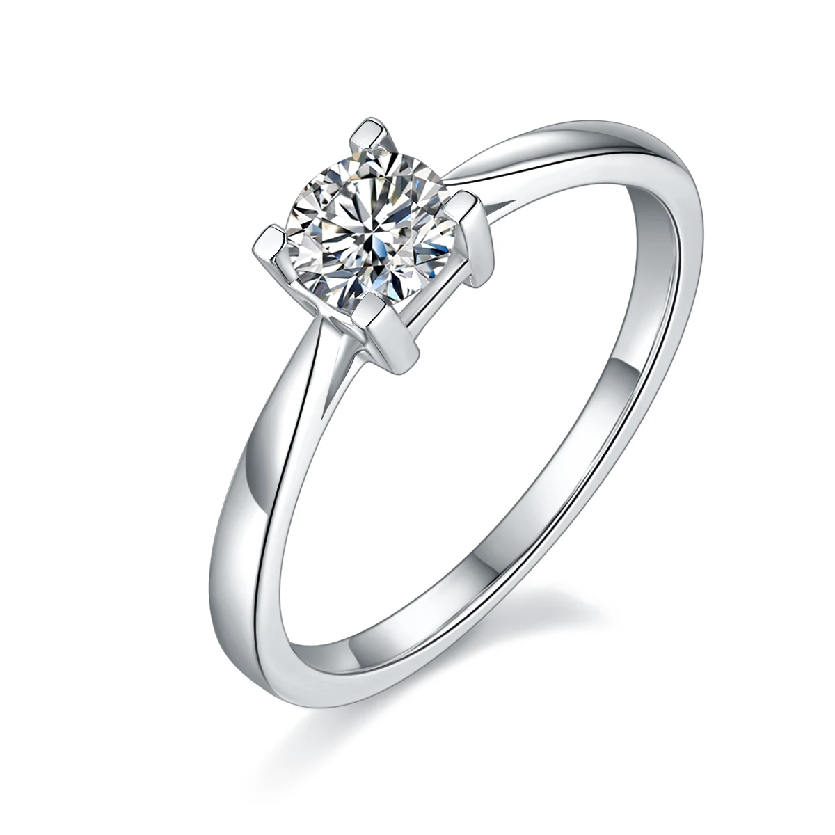 Letter Lab-Grown Diamond Ring — 0.5 ct — product view 1