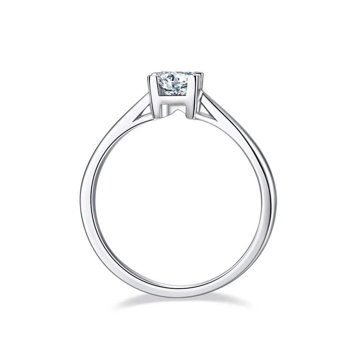 Letter Lab-Grown Diamond Ring — 0.5 ct — product view 3