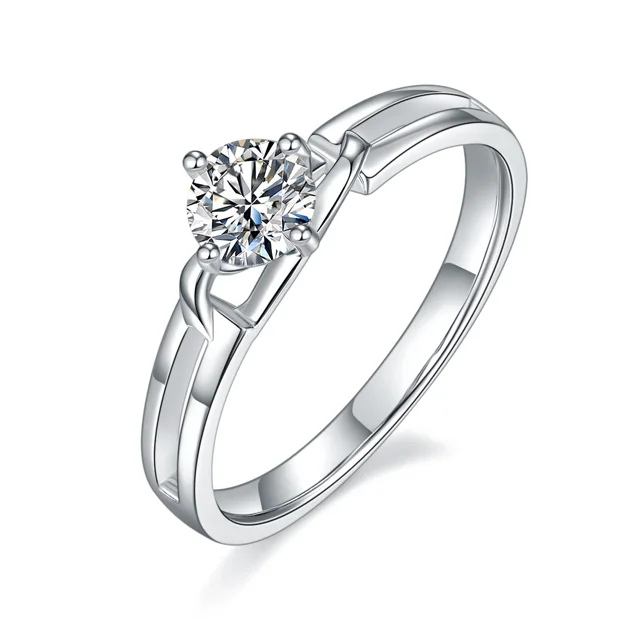 Twist Lab-Grown Diamond Ring — 0.5 ct