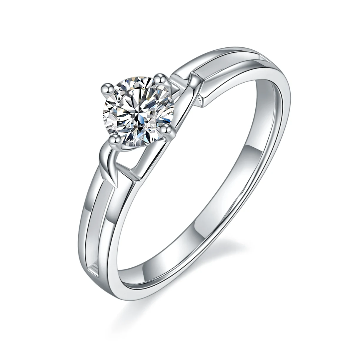 Twist Lab-Grown Diamond Ring — 0.5 ct — product view 1