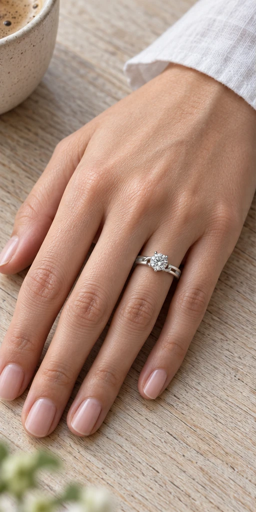 Twist Lab-Grown Diamond Ring — 0.5 ct styling