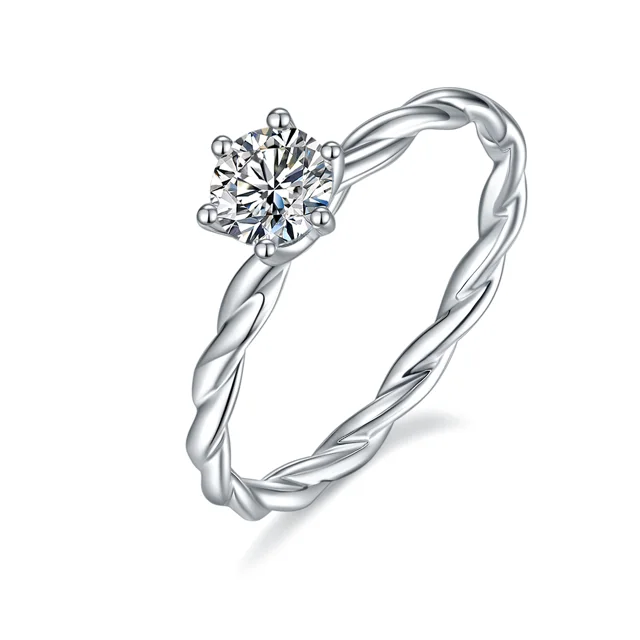 Vine Lab-Grown Diamond Ring — 0.5 ct