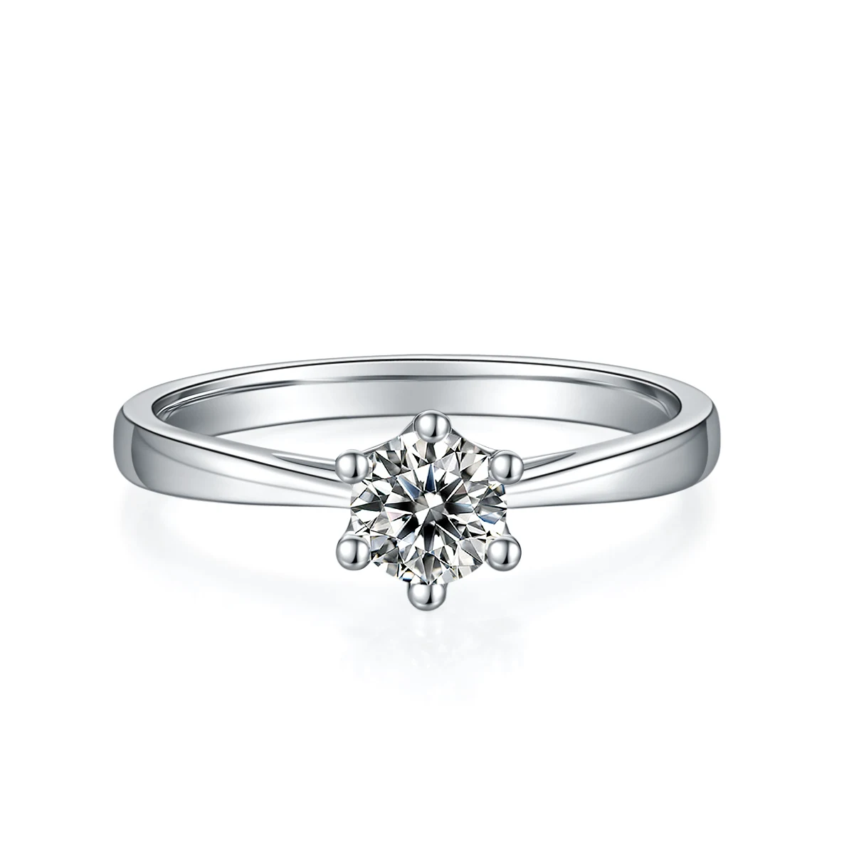 Crown Lab-Grown Diamond Ring — 0.5 ct — product view 2
